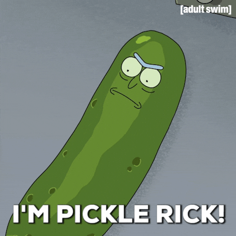 I'm pickle rick!