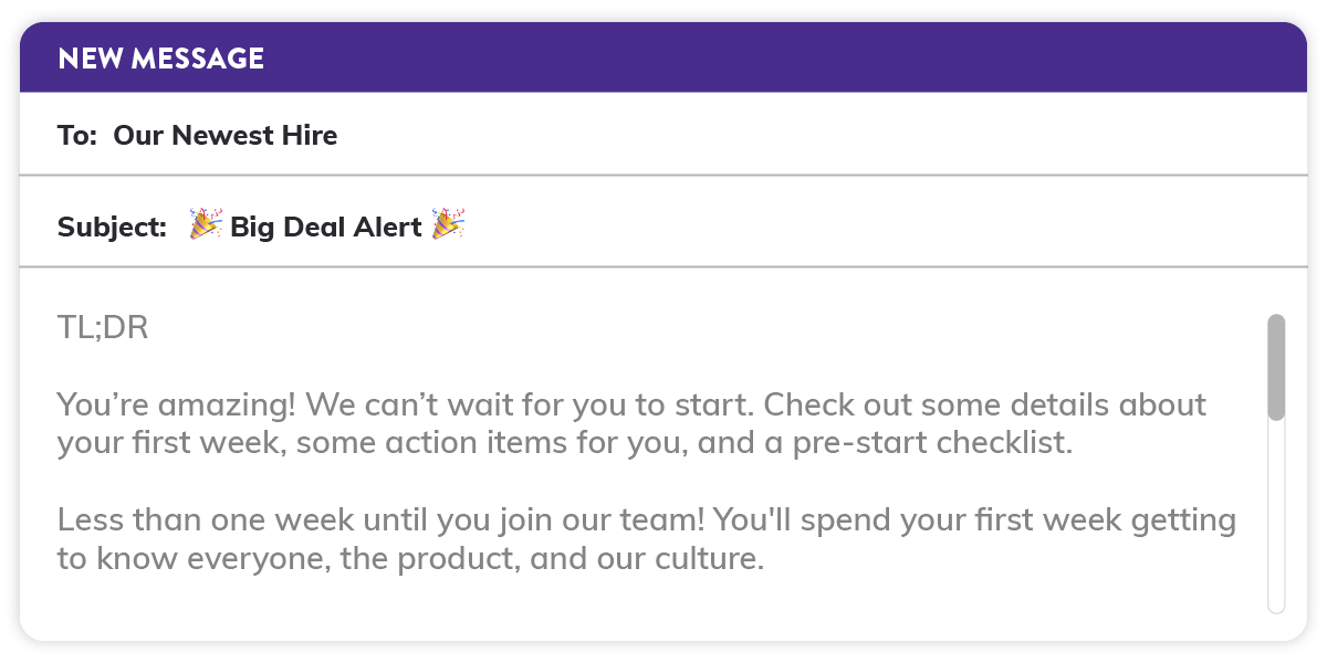 SEO Onboarding email graphic