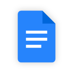 Google Docs app icon